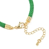 4.5MM Round Nylon Milan Cord Bracelet Making BJEW-I245-01G-39-3