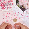600Pcs 3 Colors Opaque Acrylic Beads MACR-SP0001-23A-3