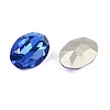 Glass Pointed Back Rhinestone Cabochons RGLA-A010-10x14mm-M-2