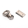 Zinc Alloy Bag Lock Catch Clasps FIND-TAC0007-10P-2