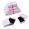 8Pcs 4 Styles Cardboard Paper Ring Boxes CBOX-FS0001-05-1
