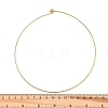 1.5MM Textured 304 Stainless Steel Necklace Making STAS-P444-02G-4