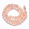 Natural Cultured Freshwater Pearl Beads Strands PEAR-N013-06M-4