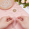 2 Strands Transparent Glass Beads Strands GLAA-HS0001-12A-3
