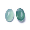 Natural Green Onyx Agate Cabochons X-G-F605E-12A-2