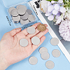 201 Stainless Steel Stamping Blank Tag Cabochons STAS-BBC0005-61B-4