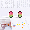 Pointed Back Glass Rhinestone Cabochons RGLA-OC0001-03B-6