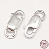 925 Sterling Silver Lobster Claw Clasps STER-F014-08B-1