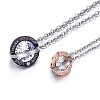 Fashewelry Stainless Steel Pendant Necklaces NJEW-FW0001-02M-3