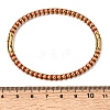 304 Stainless Steel Enamel Bangles for Women BJEW-D408-37G-3