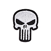 Skull Computerized Embroidery Style Cloth Iron on/Sew on Patches SKUL-PW0002-113-5