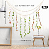 Artificial Hanging Eucalyptus Wall Decor AJEW-WH0258-899-2