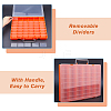 48 Grids Transparent Polypropylene(PP) Storage Box Organizer CON-WH0089-60B-4