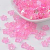 Eco-Friendly Transparent Acrylic Beads X-PL556-6-1