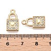 Rack Plating Alloy Rhinestone Pendants FIND-N005-29G-A-3