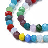 Glass Beads Strands GLAA-S019-01E-3
