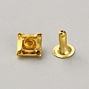 Brass Rivets KK-WH0103-009G-01-2