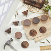 Round Wooden Drawer Handles AJEW-WH0752-203-4