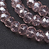 Glass Beads Strands GR10MMY-39L-2