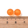 Round Transparent Acrylic Beads PL582-7-3