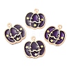 Halloween Theme Alloy Enamel Pendants HAWE-PW0001-090H-1