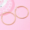 Ion Plating(IP) 304 Stainless Steel Hoop Earrings X-EJEW-N0016-11G-G-2