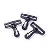 Plastic Swivel Lobster Claw Clasps LS-KY-WH0020-23D-2
