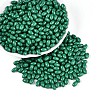 Baking Paint Glass Seed Beads SEED-T007-15O-3