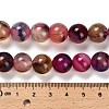 Dyed Natural Agate Beads Strands G-G203-10J-12mm-5