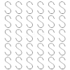 30Pcs 304 Stainless Steel S-shape Hooks STAS-PH0006-71-1