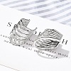 Brass Cuff Earrings for Women EJEW-U036-02P-2