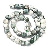 Natural Tree Agate Beads Strands G-C267-A18-3