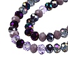 Electroplate Glass Beads Strands EGLA-SZ0001-32G-1
