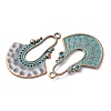 Tibetan Style Alloy Pendants FIND-B055-02I-2