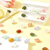 38Pcs 19 Colors Acrylic Pendants MACR-FS0001-80-10
