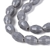 Opaque Solid Color Glass Beads Strands GLAA-N071-01A-C11-3