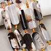 Natural Agate Beads Strands G-H342-B03-01A-1