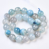 Natural Agate Beads Strands G-S359-264-2