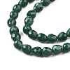Opaque Solid Color Glass Beads Strands GLAA-N045-002-A11-3