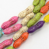Natural Magnesite Beads Strands TURQ-G140-11-1