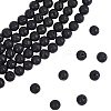 5 Strands Natural Lava Rock Round Beads Strands G-LT0001-02C-02-1
