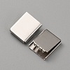 Brass Ribbon End KK-WH0035-76P-1