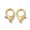 Brass Lobster Claw Clasps X-KK-J301-27G-1