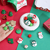 10 Styles Food Grade Eco-Friendly Silicone Beads SIL-SC0002-19-3
