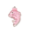 Marine Animal Series Resin Pendants RESI-Q012-01E-04-1