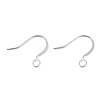 Brass Earring Hooks KK-H258-06G-S-2