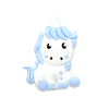 Unicorn Food Grade Eco-Friendly Silicone Beads SIL-WH0010-23C-1
