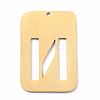 Ion Plating(IP) 304 Stainless Steel Pendants STAS-K216-49N-G-2