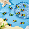 12Pcs Handmade Lampwork Beads LAMP-TA0001-74D-5