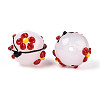 Handmade Lampwork Enamel Beads X1-LAMP-T023-23K-3